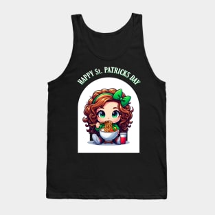 Irish girl ramen Tank Top